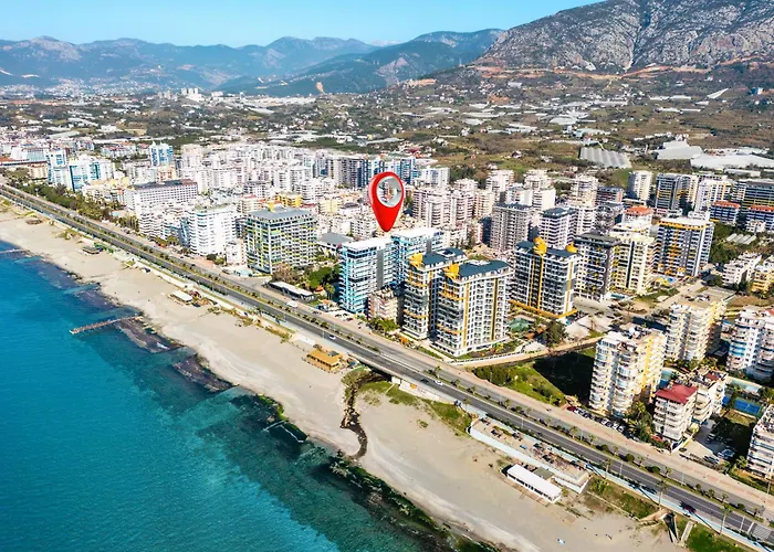 Апартаменты Seafront 1 Bedroom - Sea View Balcony - New Building Алания