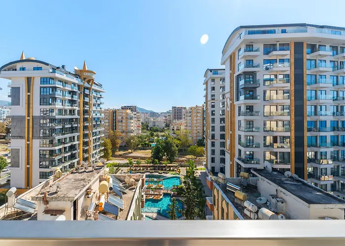 Seafront 1 Bedroom - Sea View Balcony - New Building Апартаменты Алания