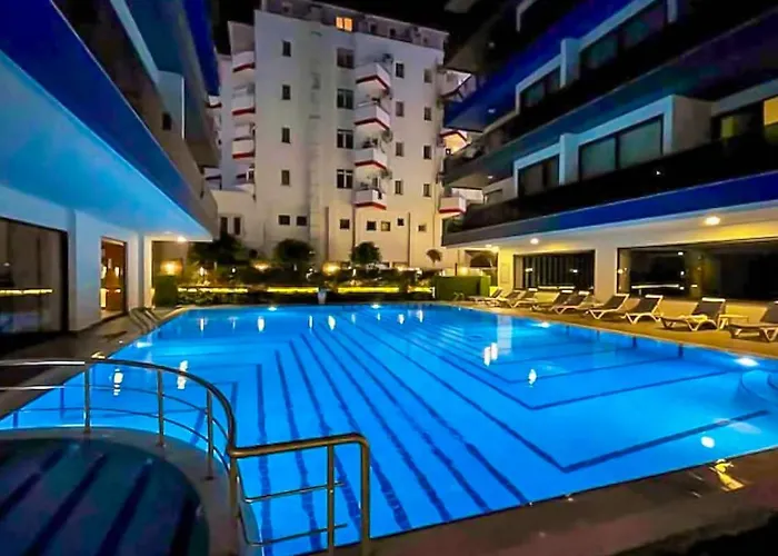 Seafront 1 Bedroom - Sea View Balcony - New Building Алания